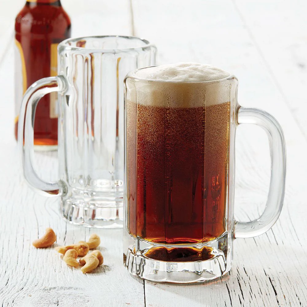 Libbey Heidelberg Glass Beer Mugs, 16-ounce, Set of 4 - Image 3