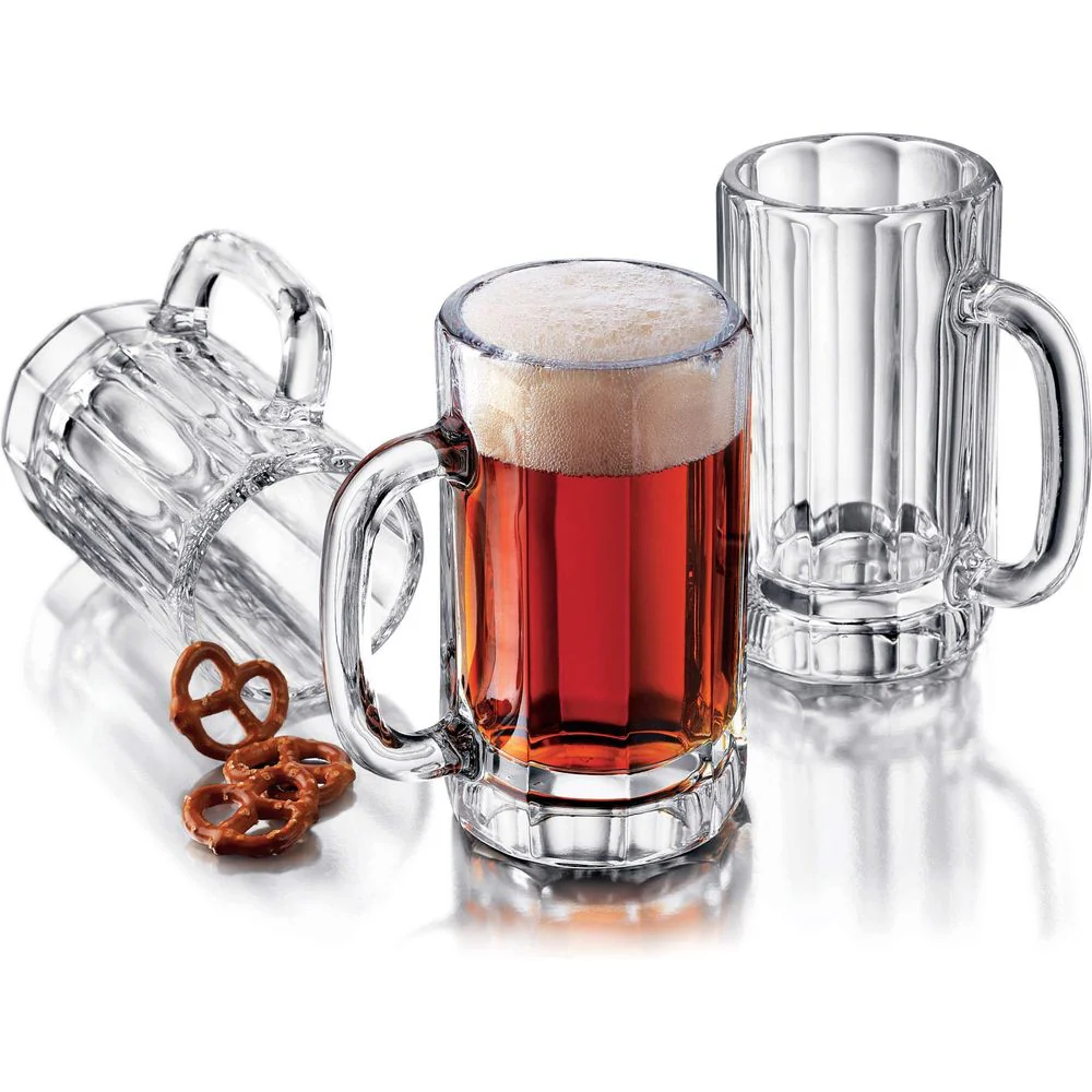 Libbey Heidelberg Glass Beer Mugs, 16-ounce, Set of 4 - Image 7