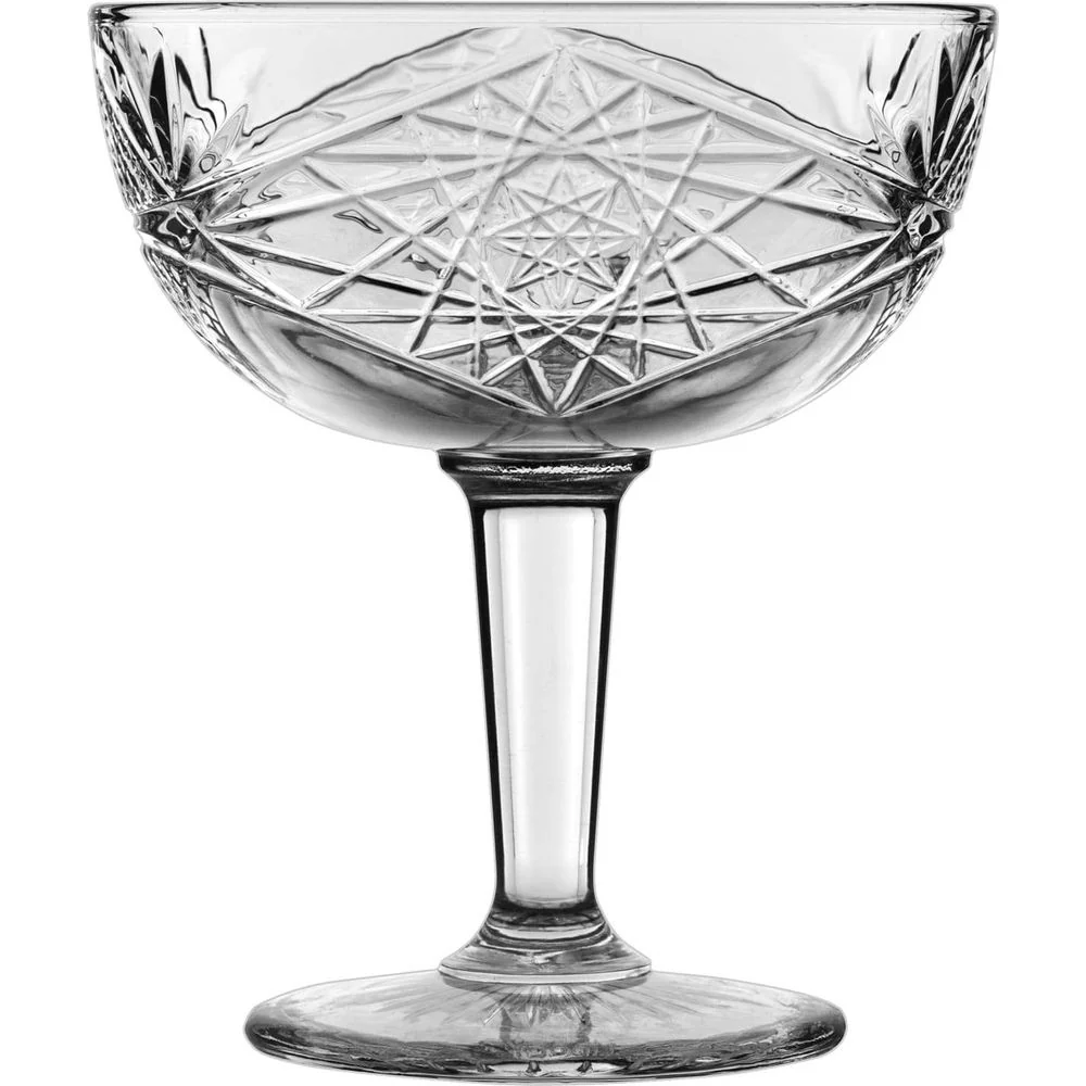 Libbey Hobstar Coupe Cocktail Glasses, 8.5-ounce, Set of 4 - Image 4