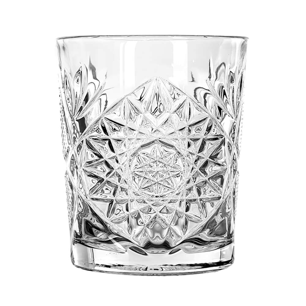 Libbey Hobstar Double Old Fashioned Glasses, 12-ounce, Set of 4 (choose your color) - Image 3