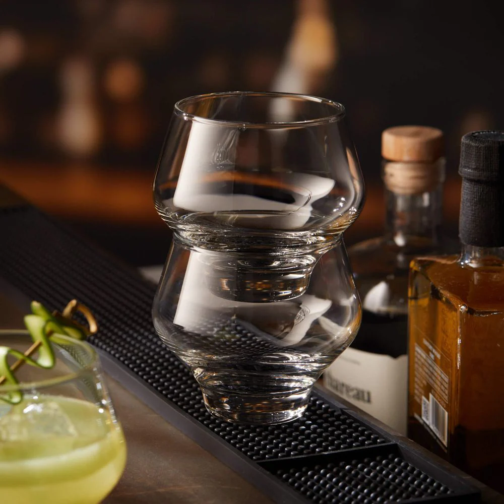 Libbey Mezcal All Purpose Stemless Stackable Spirits Glasses, 12.6-ounce, Set of 4 - Image 5