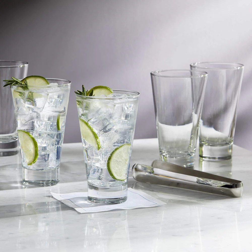 Libbey Modern Bar Essentials Hi-Ball Glasses, 12-ounce, Set of 6 - Image 2