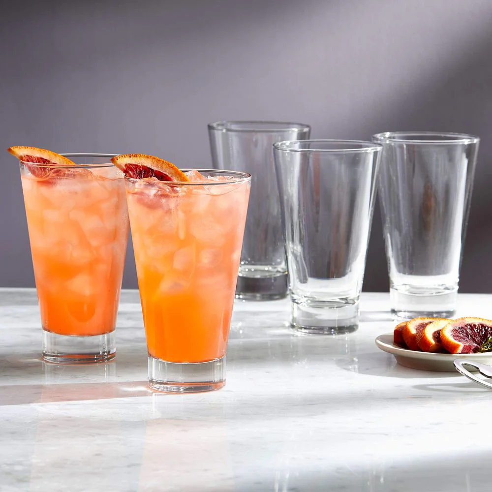 Libbey Modern Bar Essentials Tumbler Glasses, 14-ounce, Set of 6 - Image 2
