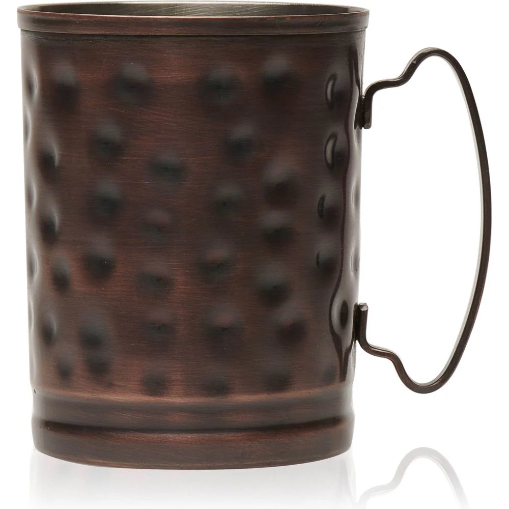 Libbey Moscow Mule Hammered Copper Mugs, 14-ounce, Set of 4 - Image 3