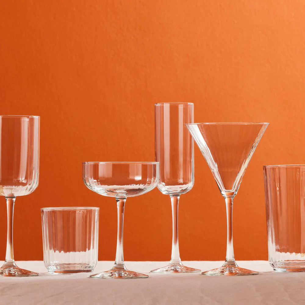 Libbey Paneled Champagne Flute Glasses, 7.5-ounce, Set of 4 - Image 5