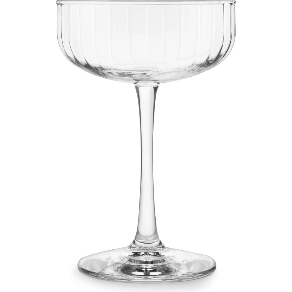 Libbey Paneled Coupe Cocktail Glasses, 8.5-ounce, Set of 4 - Image 6