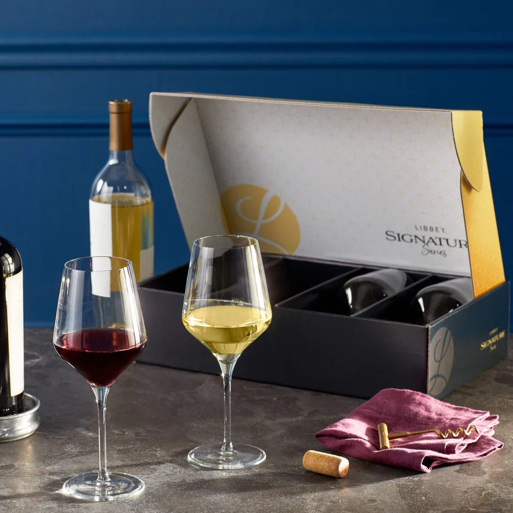 Libbey Signature Greenwich All-Purpose Wine Gift Set of 4, 16-ounce - Image 2