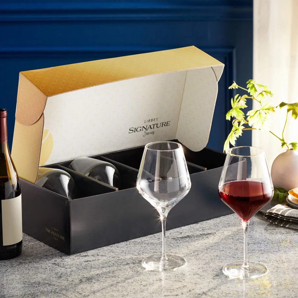 Libbey Signature Greenwich Red Wine Gift Set of 4, 24-ounce - Image 2
