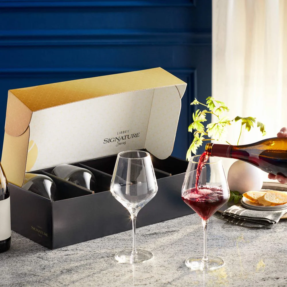 Libbey Signature Greenwich Red Wine Gift Set of 4, 24-ounce - Image 3