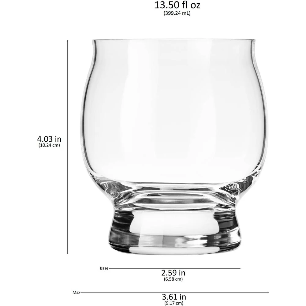 Libbey Signature Kentucky Bourbon Trail Whiskey Cocktail Glass, 13.5-ounce, Set of 4 - Image 6