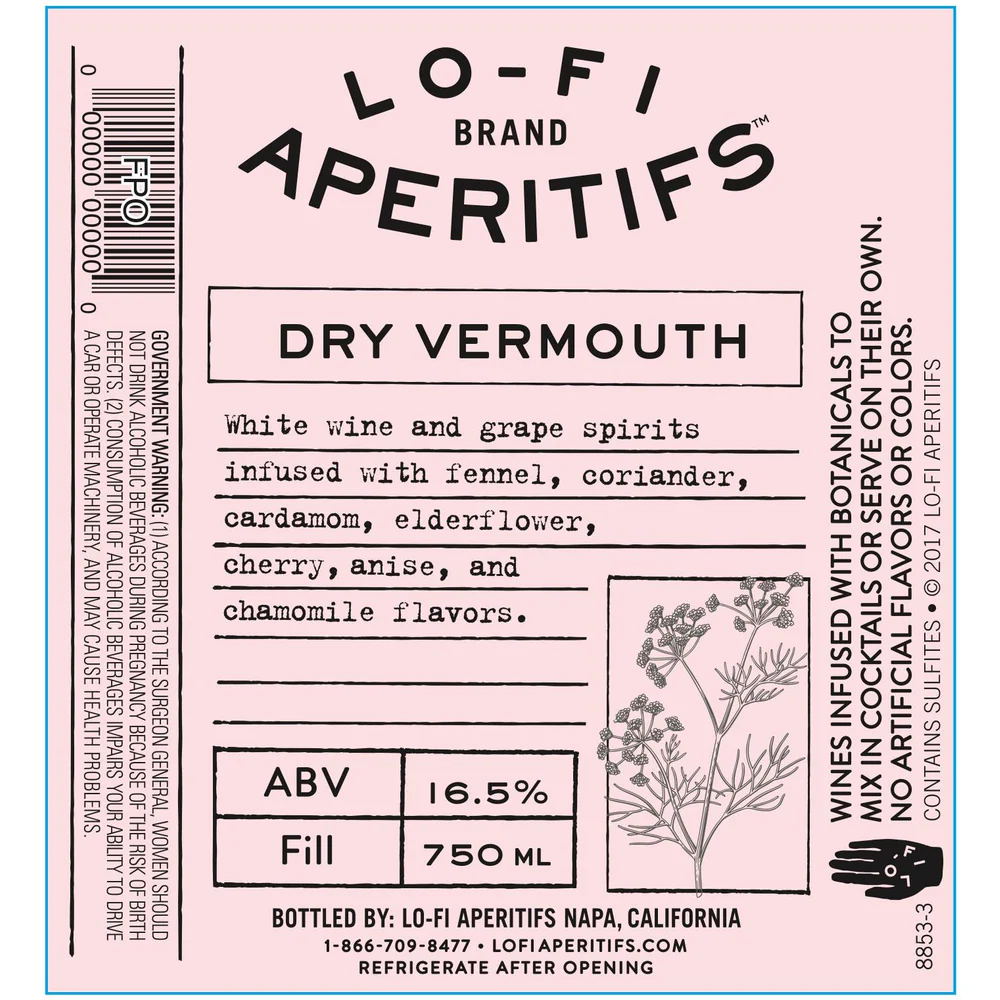 Lo-Fi Aperitifs Dry Vermouth 750ml