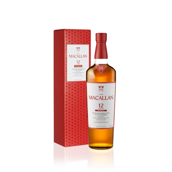 The Macallan Scotch Single Malt Sherry Oak Cask 12 Year 110 Proof 750ml - Image 4