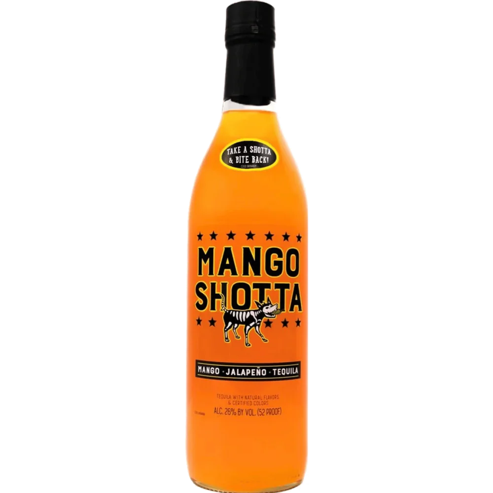 Mango Shotta Spicy Mango & Jalapeño Flavored Tequila