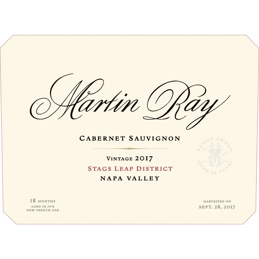 Martin Ray Stags Leap District Cabernet Sauvignon 750ml