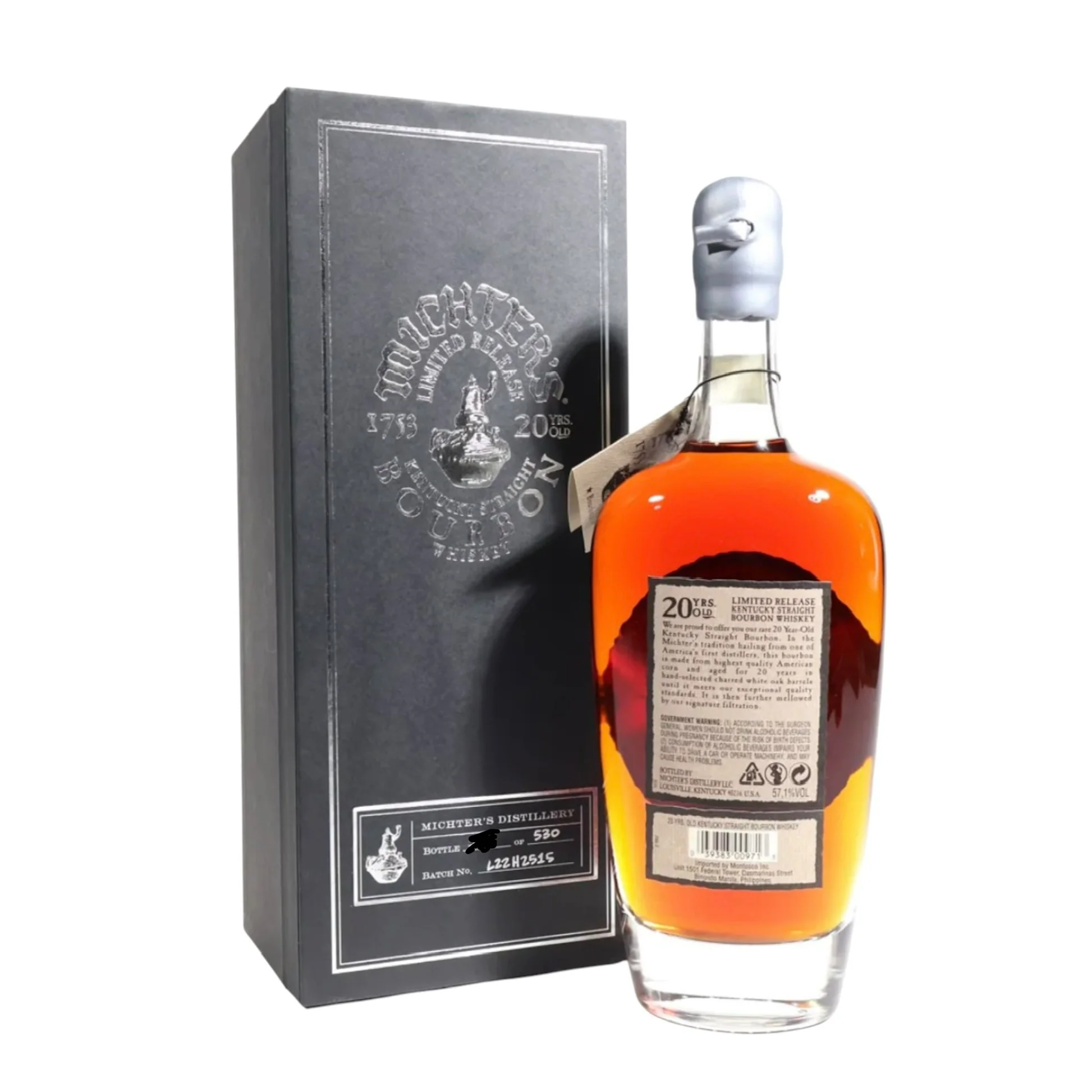 Michter's 20 Year Old Bourbon 2022 H2515 - Image 2