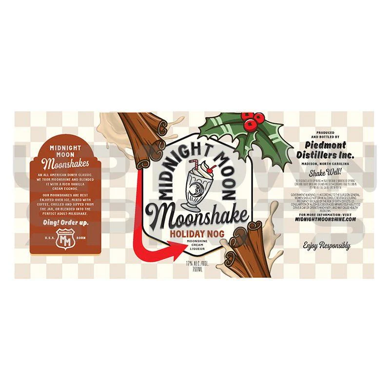 Midnight Moon Holiday Nog Moonshake 750ml - Image 2