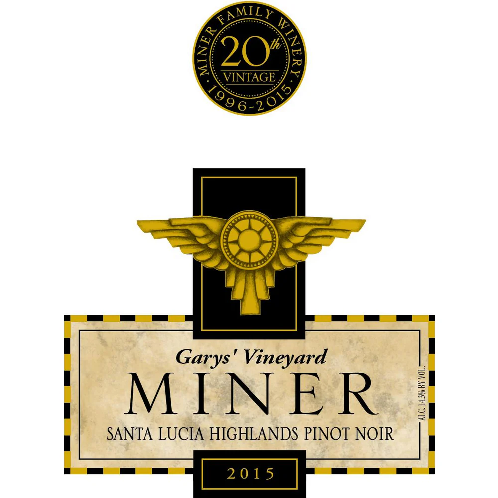 Miner Santa Lucia Highlands Gary's Vineyard Pinot Noir 750ml