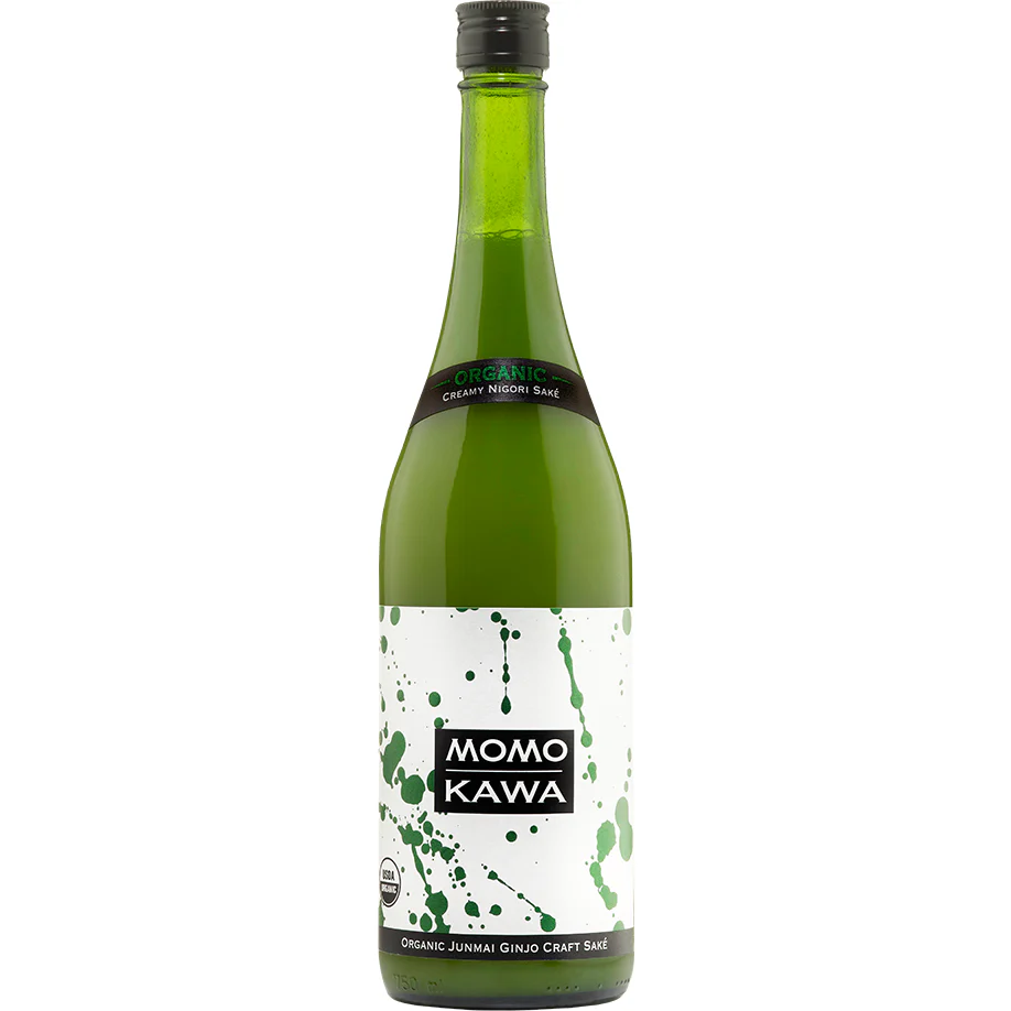 Momokawa Organic Nigori Sake 750ml