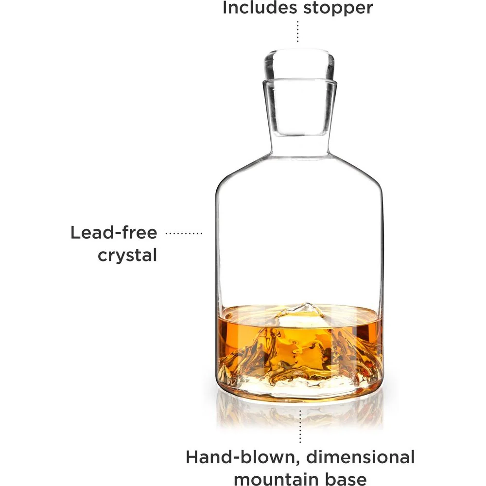 Mountain Crystal Liquor Decanter - Image 4