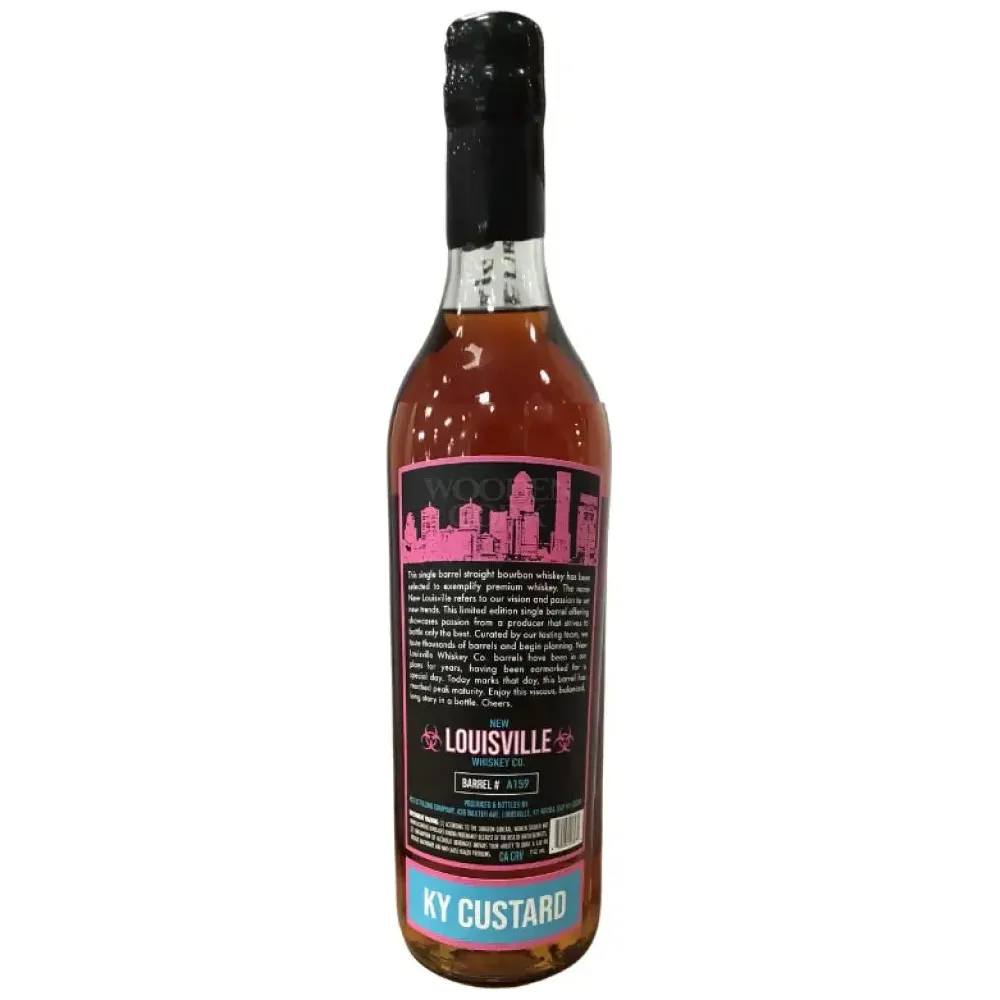 Nulu New Louisville Whiskey Co. 10 Year Bourbon 'KY Custard' 140.2 Proof HAZMAT - Image 2