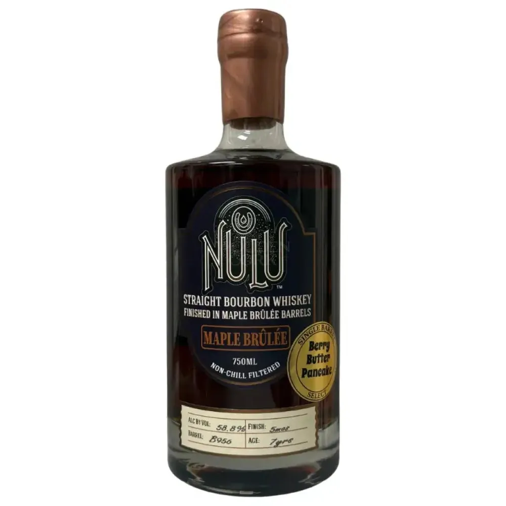 Nulu Single Barrel Bourbon Maple Brulee 'Berry Butter Pancake'