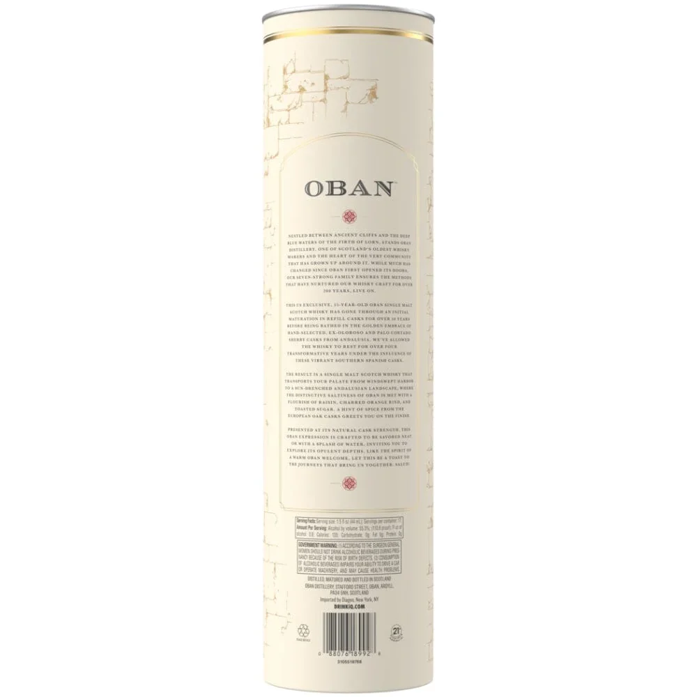 Oban 15 Year Sherry Cask Finish Scotch Whisky 750mL - Image 2