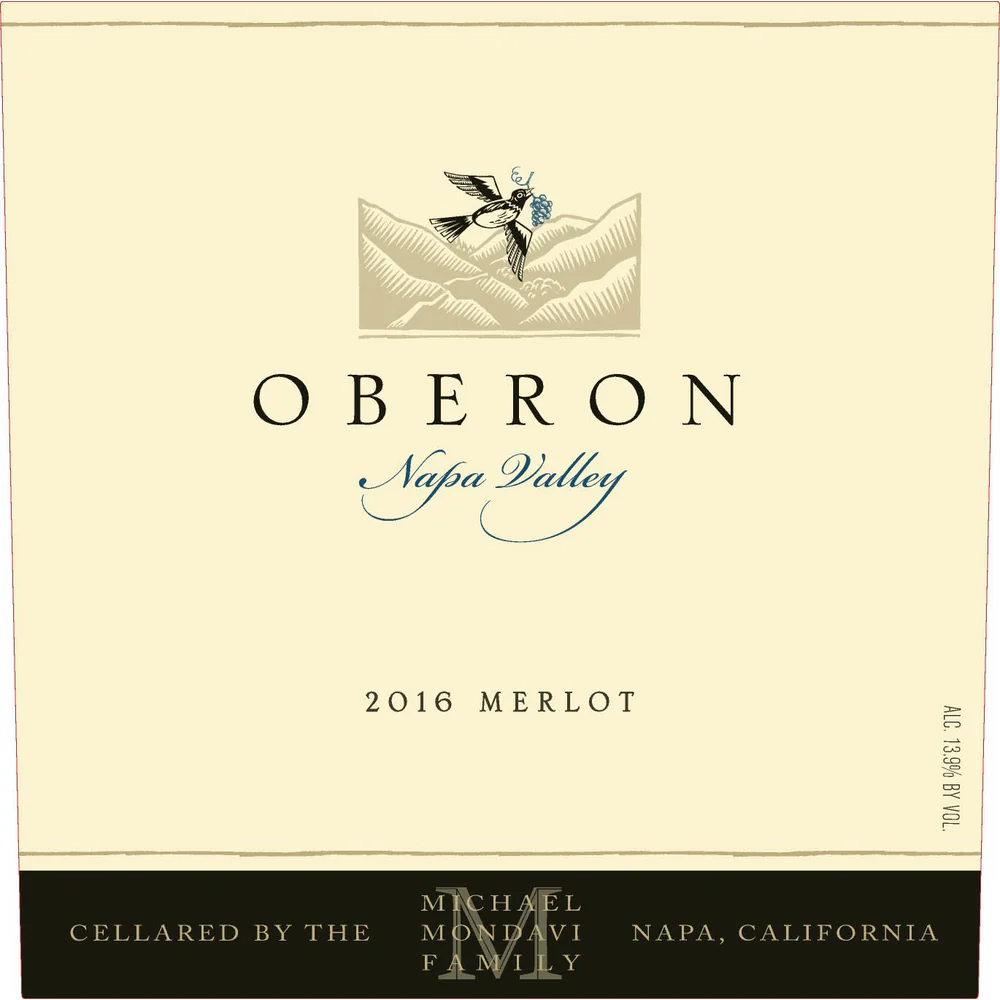 Oberon Napa Valley Merlot 750ml