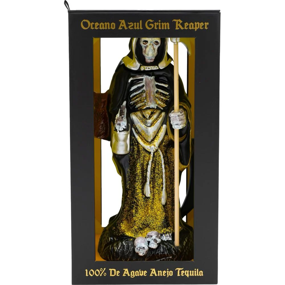 Oceano Azul Grim Reaper Anejo Tequila 1Ltr - Image 4