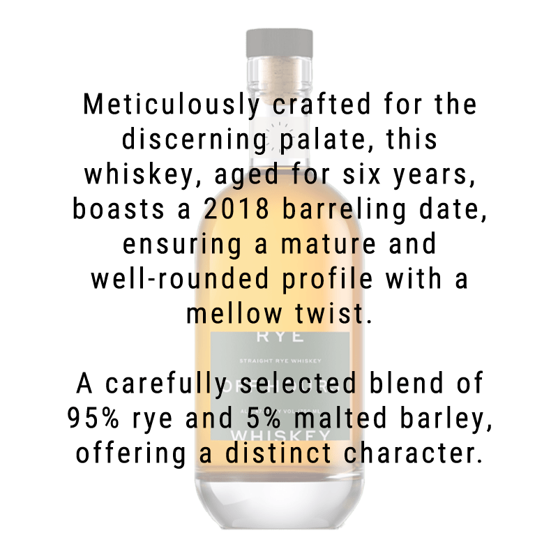 Off Hours Straight Rye Whiskey 750mL - Image 2