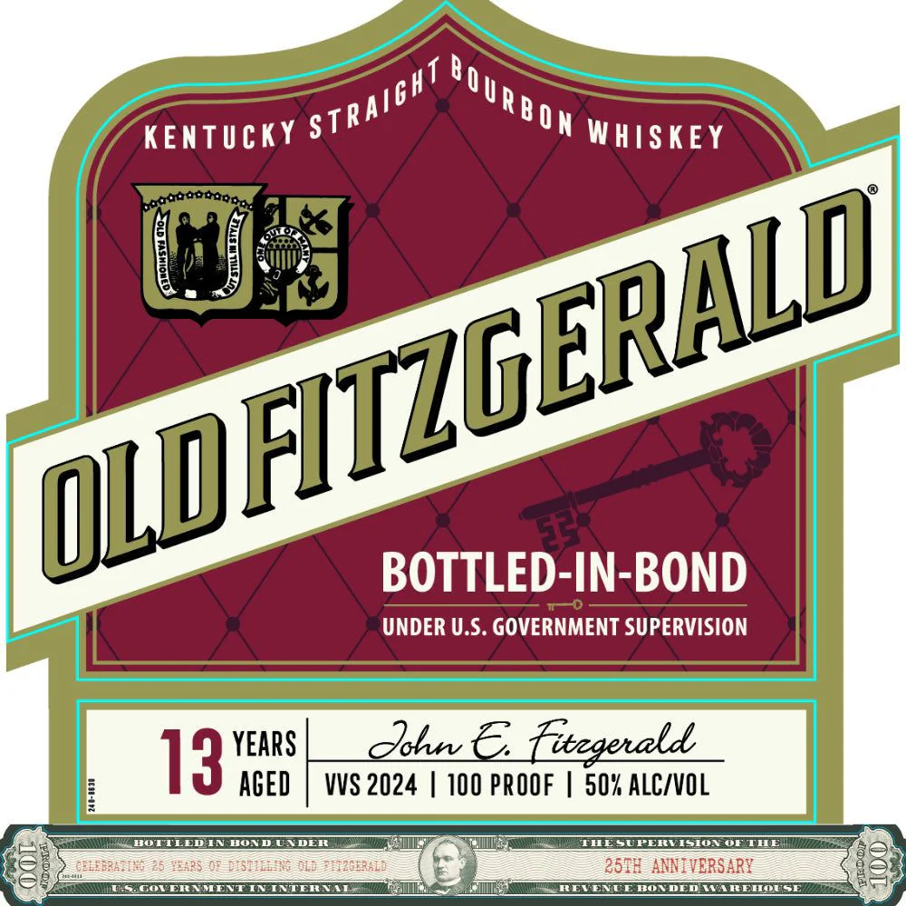 Old Fitzgerald 25th Anniversary Straight Bourbon VVS 2024 - Image 2