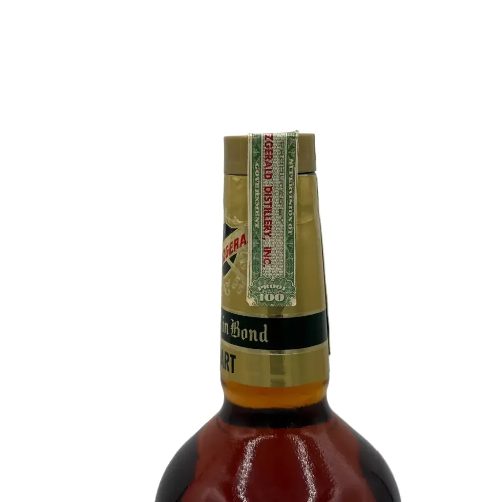 Old Fitzgerald Bottled-in-Bond Bourbon Quart Stitzel-Weller Made in Spring 1973 Bottled in Fall 1979 - Image 3