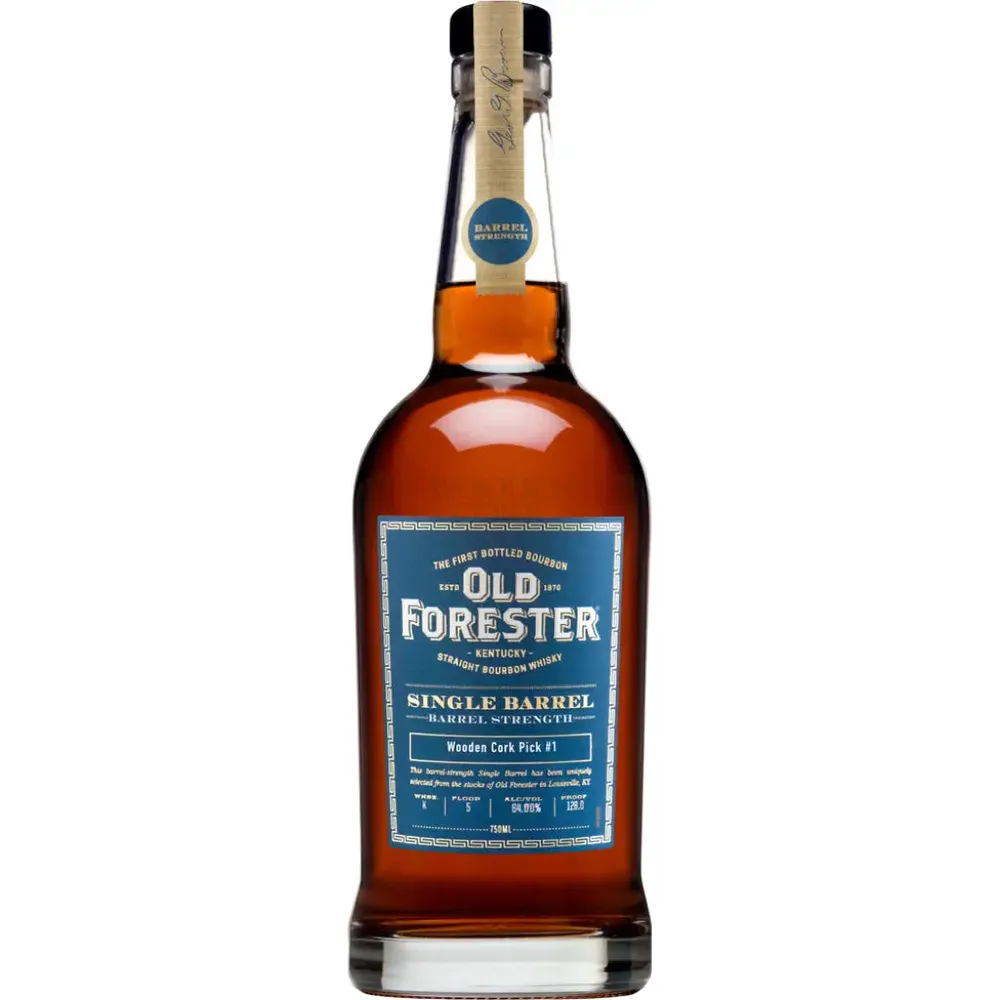 Old Forester Single Barrel Barrel Strength Bourbon Whiskey Warehouse K Floor 8 Kroger Pick 134.5 - Image 2