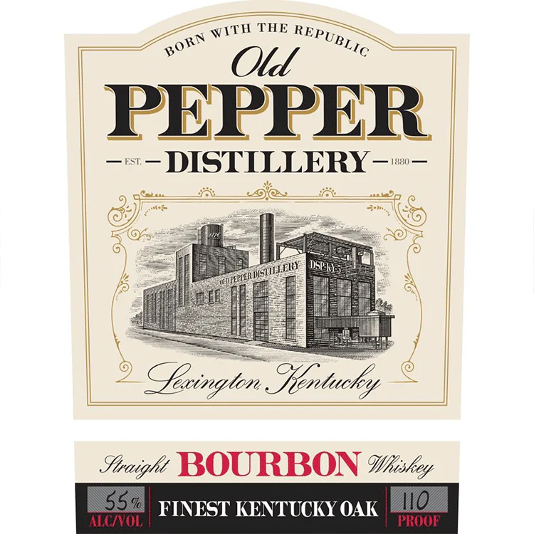 Old Pepper Finest Kentucky Oak Straight Bourbon - Image 2