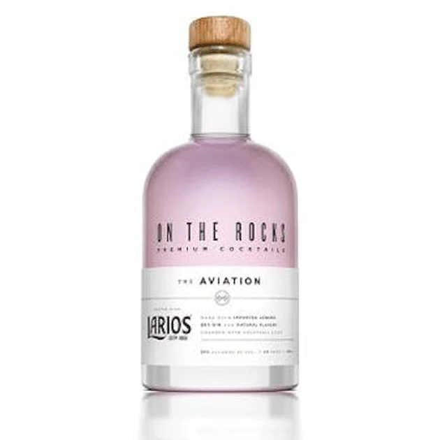 On The Rocks Larios Aviation Ready To Drink Cocktail 375 ml