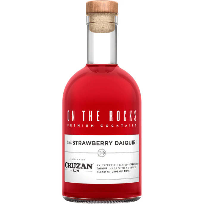 On The Rocks Strawberry Daiquiri Ready to Drink Cocktail 375 ml