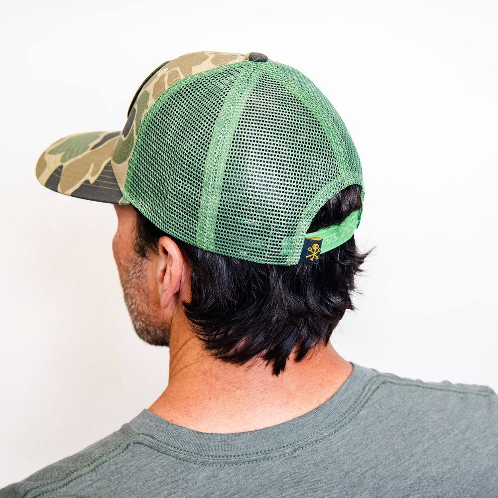 Pappy & Company Retro Camo Trucker Hat - Image 2