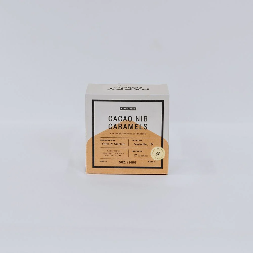 Pappy Van Winkle Barrel Aged Cacao Nib Caramels - Image 2