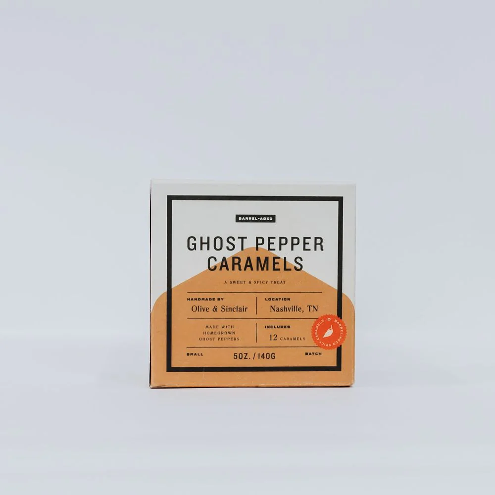 Pappy Van Winkle Barrel Aged Ghost Pepper Caramels - Image 2