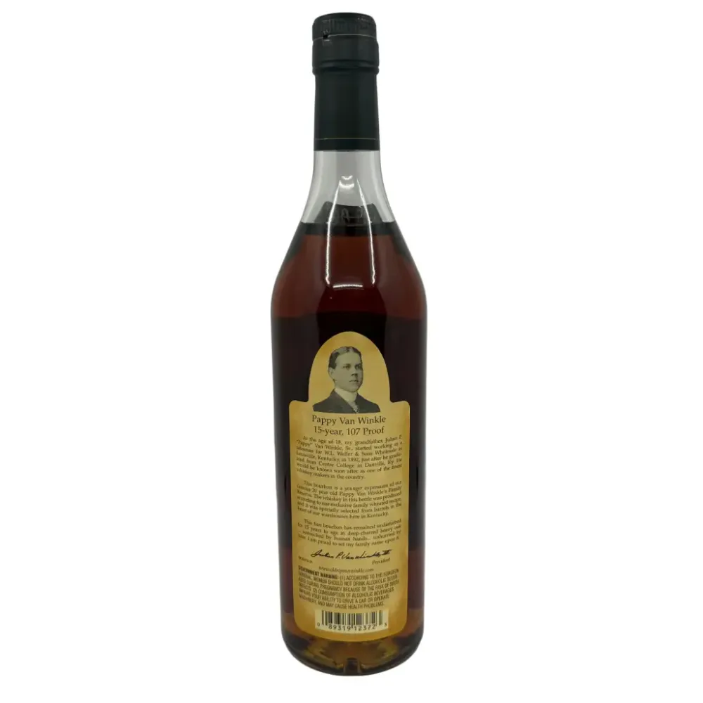 Pappy Van Winkle's Family Reserve 15 Years Old 1st Ever Store Pick (The Party Source) - Image 2