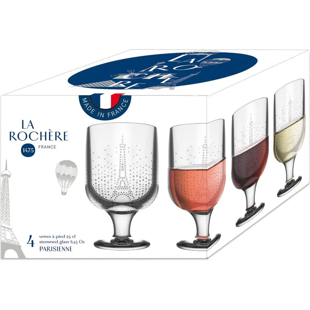 La Rochere Parisienne Wine Glass Set-4 - Image 5