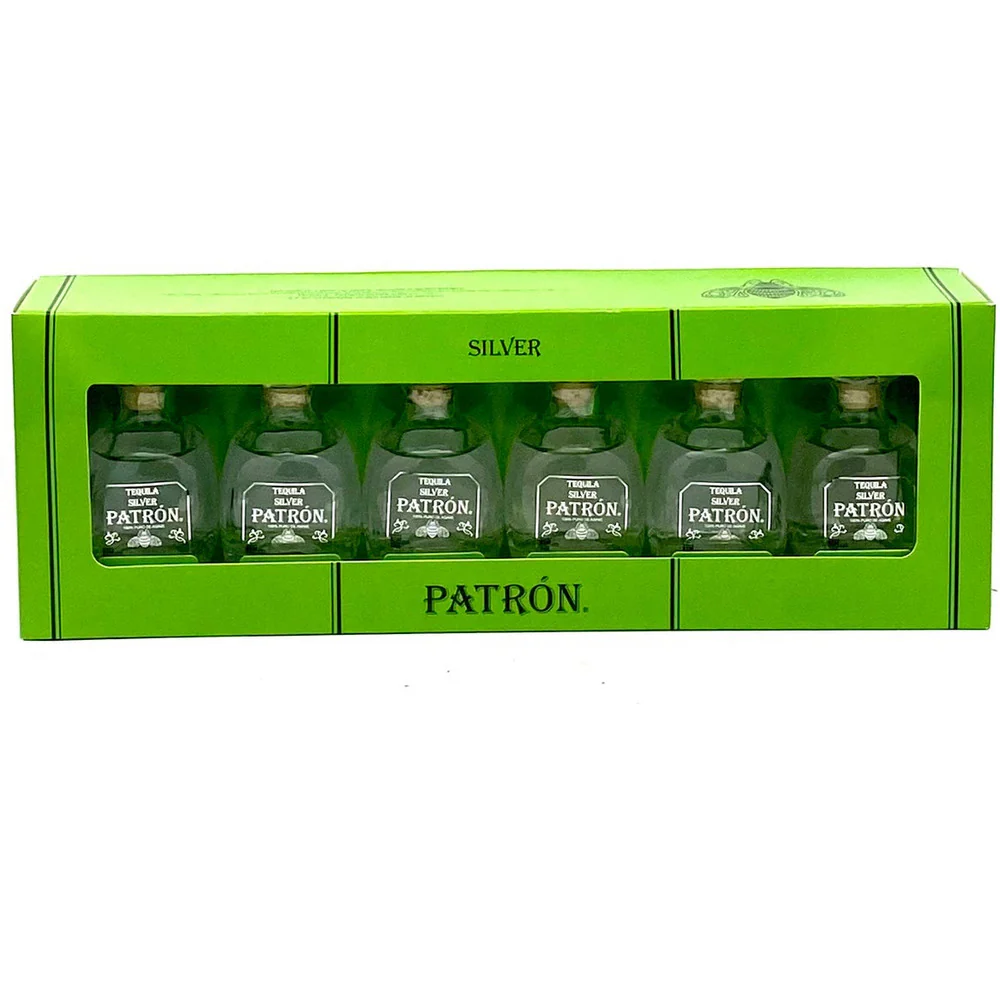 Patron Silver Tequila 6 X 50ml Pack - Image 2