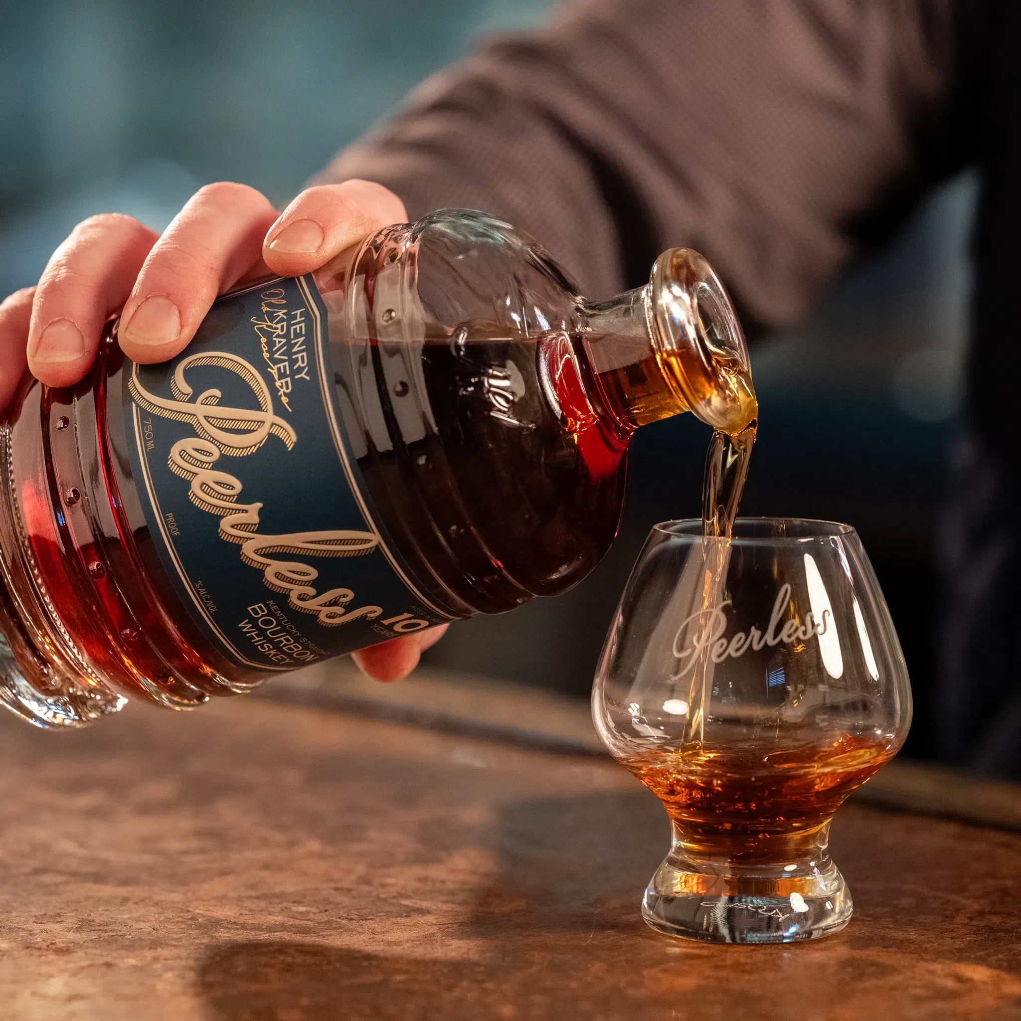 Peerless Henry Kraver Old Reserve 10 Year Old Bourbon - Image 3