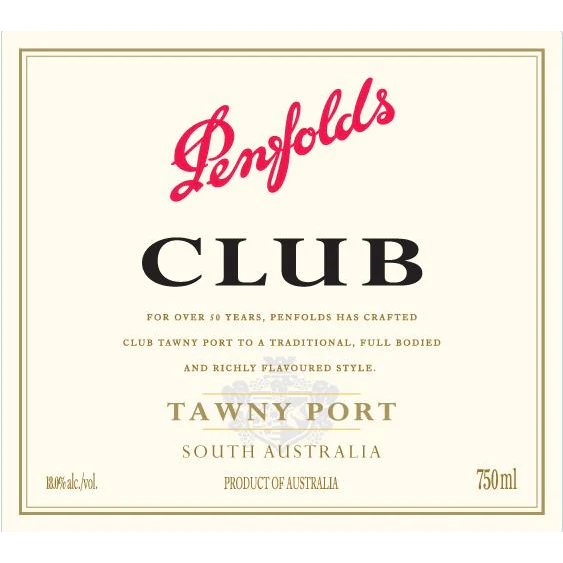 Penfolds Club South Australia Tawny Port 750ml