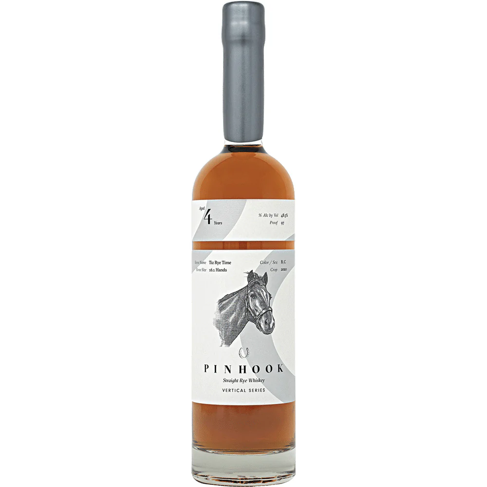 Pinhook 4 Year Tiz Rye Time Straight Rye Whiskey