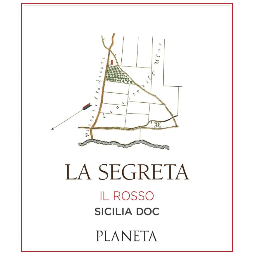 Planeta La Segreta Sicily Rosso Red Blend 750ml