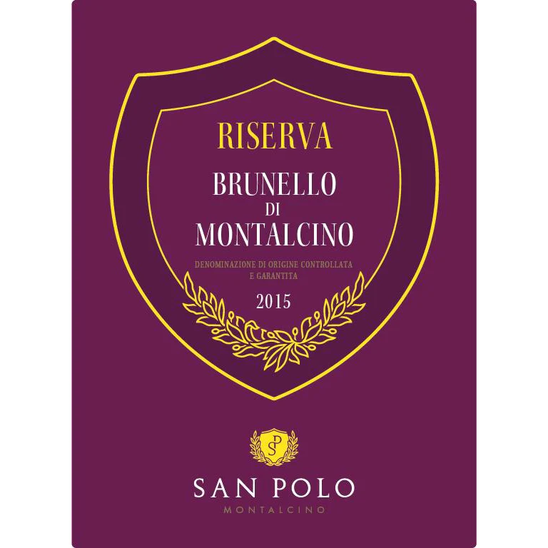 Poggio San Polo Brunello Di Montalcino DOCG Riserva Sangiovese 750ml