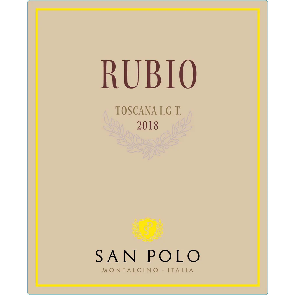 Poggio San Polo Rubio Toscana IGT Red Blend 750ml