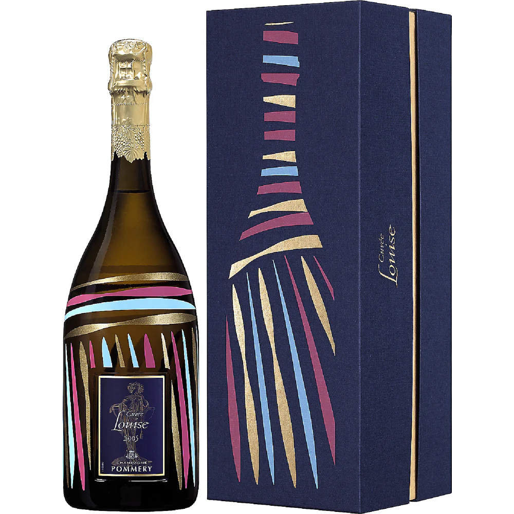 Pommery Champagne Brut Cuvee Louise 2005 W/ Gift Box