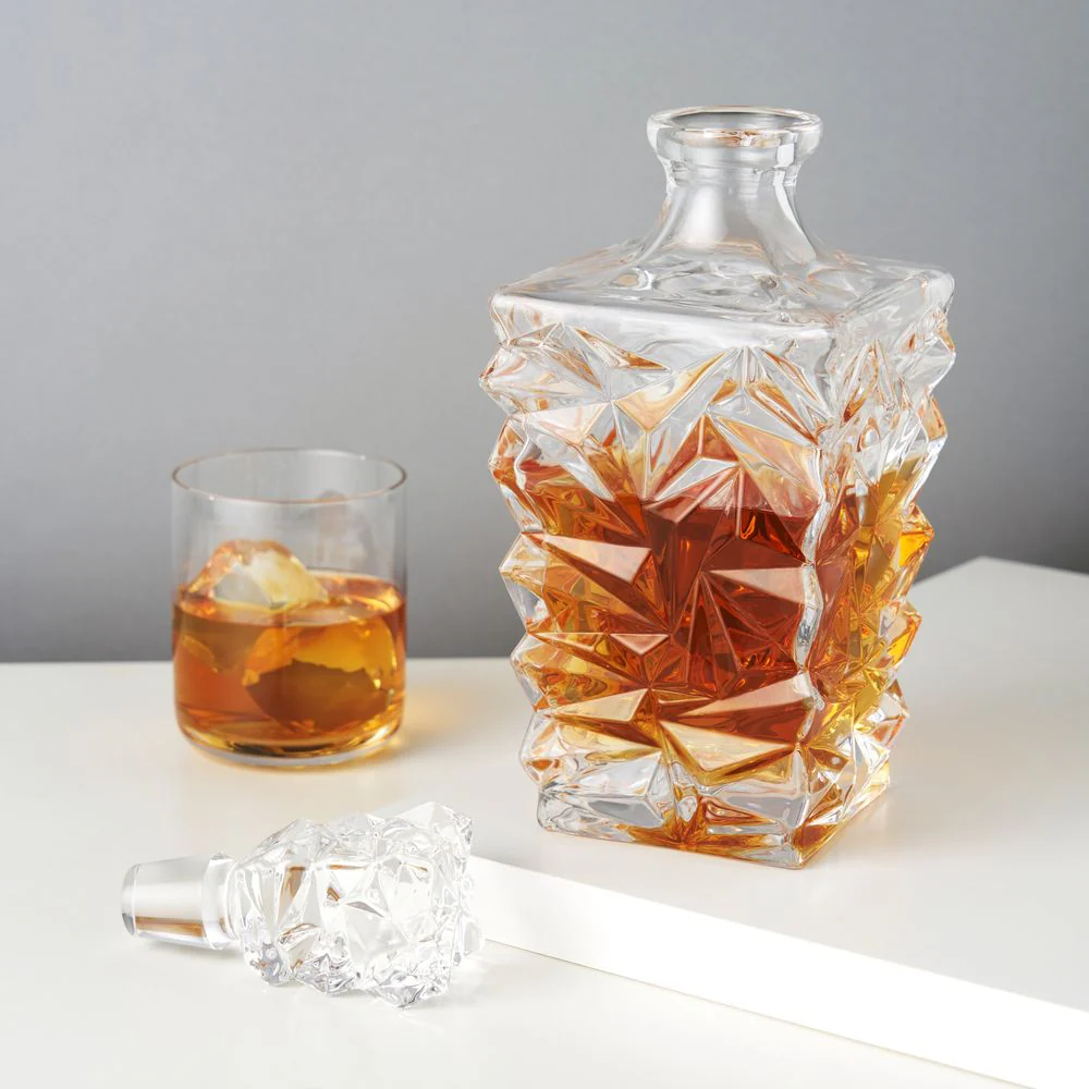 Prism Crystal Whiskey Decanter - Image 2