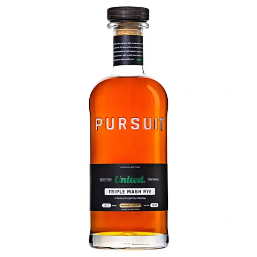 Pursuit United Barrel Proof Triple Mash Rye Whiskey 700ml